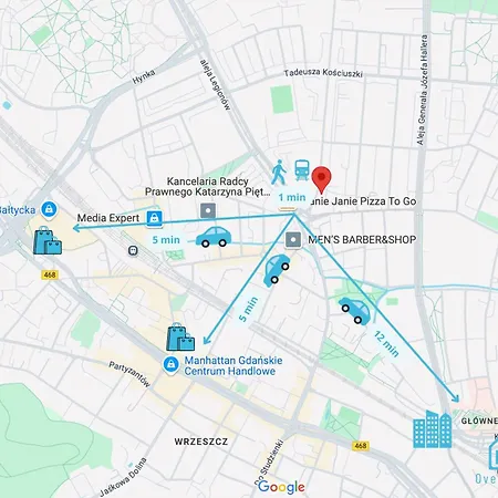 Sobieski - Peaceful Retreat, 10 Minutes To Old Town & Seaside Kwatera prywatna *