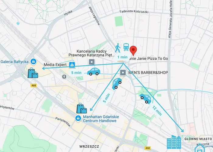 Sobieski - Peaceful Retreat, 10 Minutes To Old Town & Seaside בית אירוח *